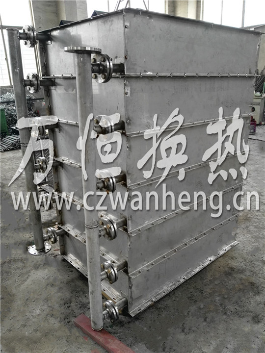 安徽芜湖XX公司购买不锈钢蒸汽换热器