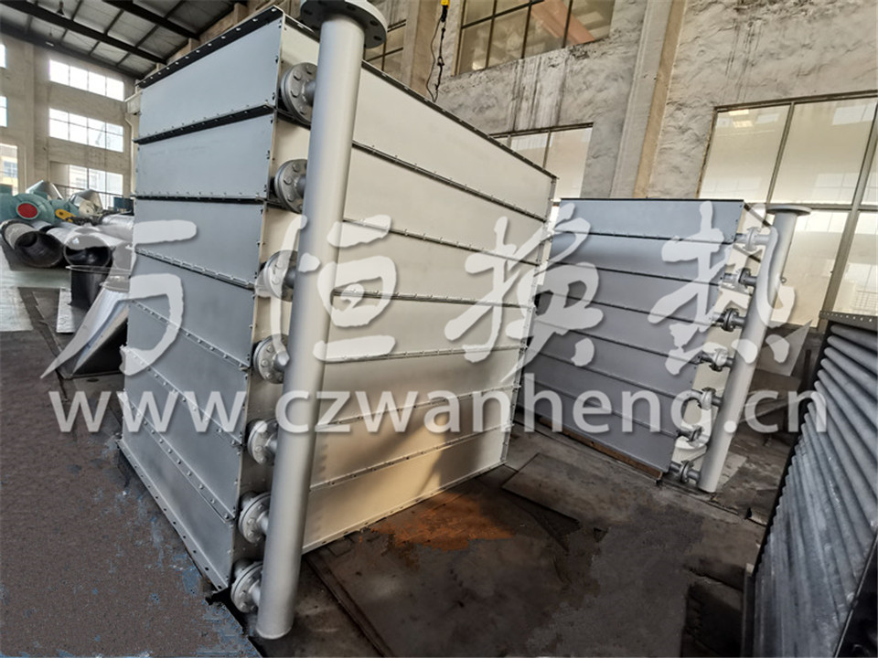 青岛XX化工有限公司购买两组14片蒸汽换热器