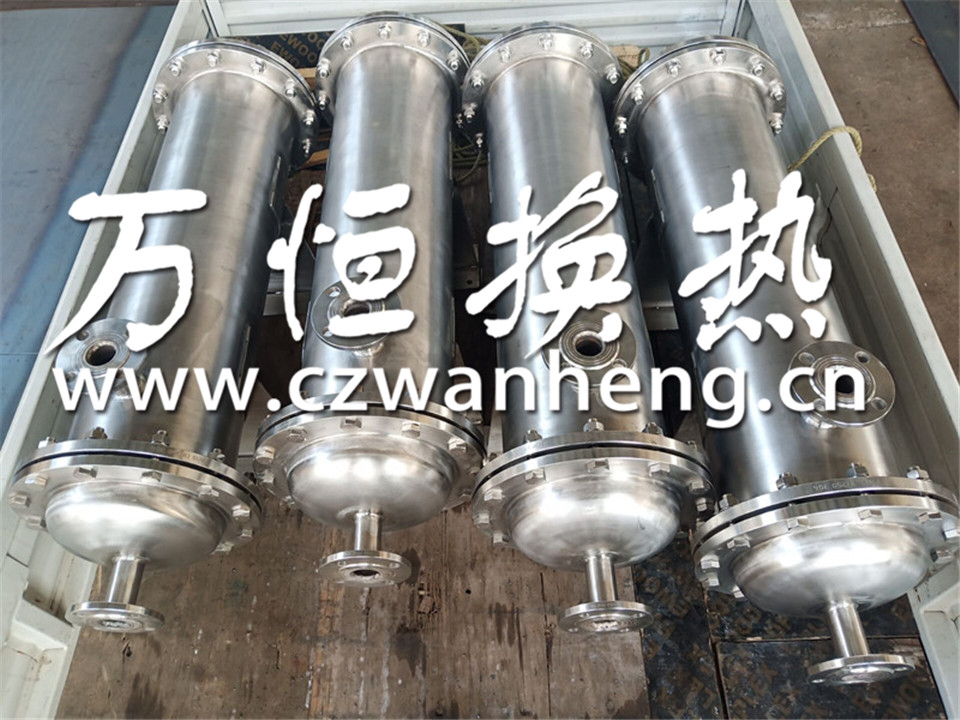 江苏省XX智能装备有限公司购买四台不锈钢冷凝器