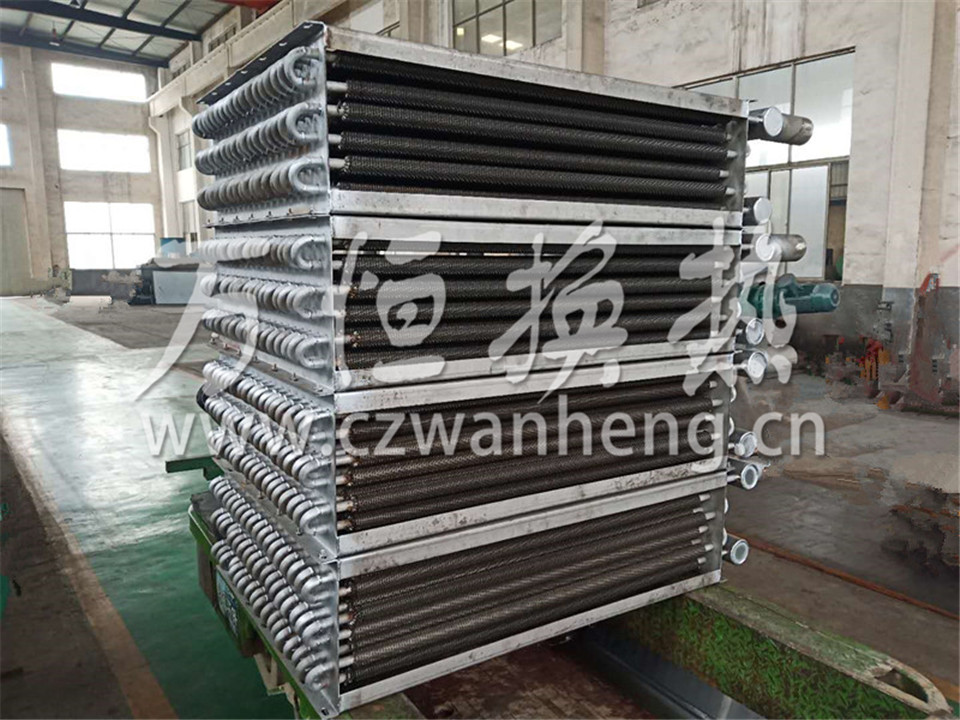 常州市XX干燥设备有限公司购买4组不锈钢蒸汽换热器