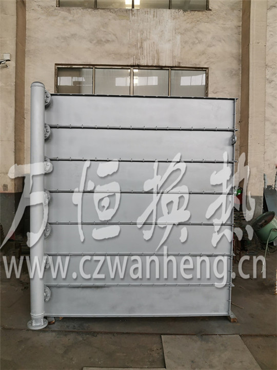 青岛XX精细化工有限公司购买一组7片蒸汽换热器