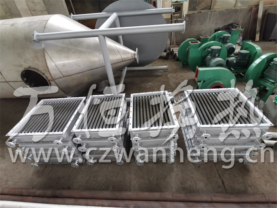 四川成都市XX食品有限公司购买4组16片蒸汽换热器