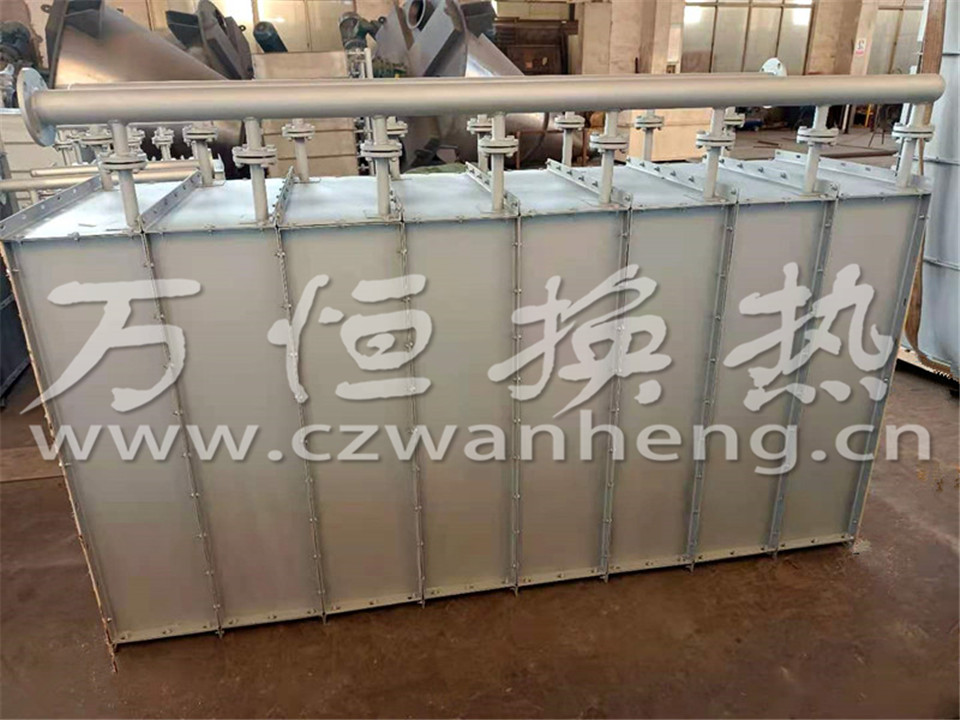 深圳市XX食品有限公司购买1组8片蒸汽换热器