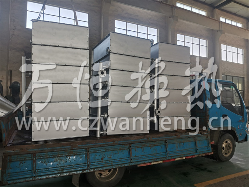 浙江XX实业有限公司购买3组18片蒸汽换热器