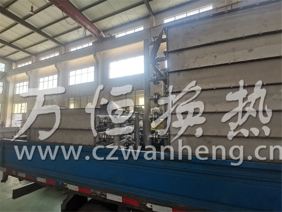 江苏XX工程有限公司购买6组30片不锈钢蒸汽换热器